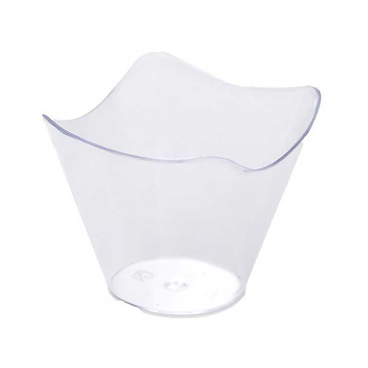 Square Tasting Bowl PS 57ml 5,8x5,4x5cm (25 Units)