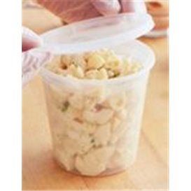 Plastic Deli Range Container in PP Transparent with Lid 720ml (40 Units)