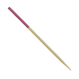 Bamboo Skewer Fuchsia Tip 7cm (3.600 Units)