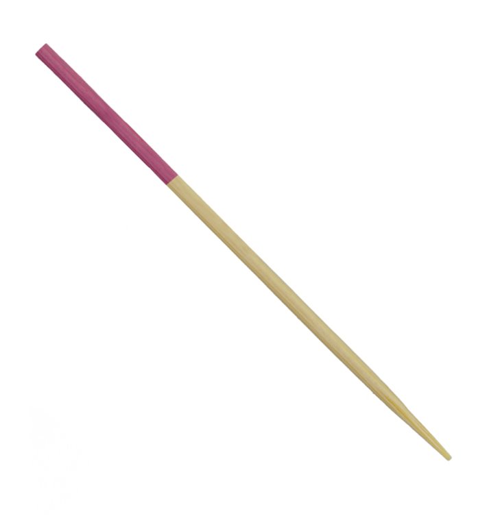 Bamboo Skewer Fuchsia Tip 7cm (3.600 Units)