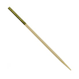 Bamboo Skewer Gold Tip 7cm (300 Units)