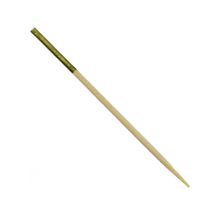 Bamboo Skewer Gold Tip 7cm (3.600 Units)