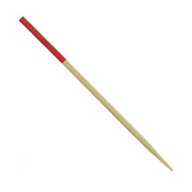 Bamboo Skewer Red Tip 7cm (300 Units)