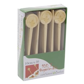 Organic Bamboo Marking Stick 10cm (50 Units) 