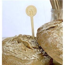 Gluten Free Bamboo Food Marker 10cm (50 Units) 