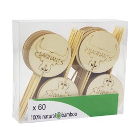 Medium Rare Food Marker “Saignant” 9 cm (60 Units)