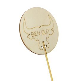 Well Done Food Marker “Bien Cuit” 9 cm (1200 Units)