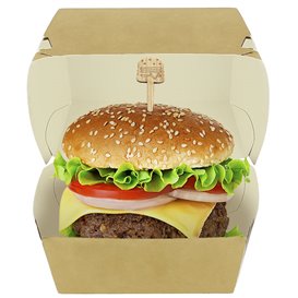 Bamboo Skewer Burger 12cm (600 Units)