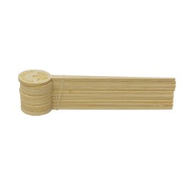 Vegan Bamboo Marking Stick 10cm (50 Units) 