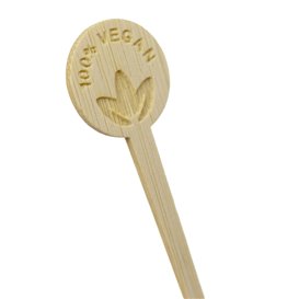Vegan Bamboo Marking Stick 10cm (50 Units) 