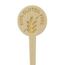 Gluten Free Bamboo Food Marker 10cm (600 Units) 