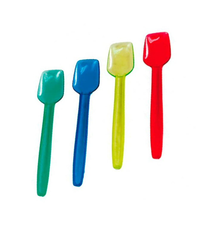 Plastic Ice Cream Spoon 9,2cm 