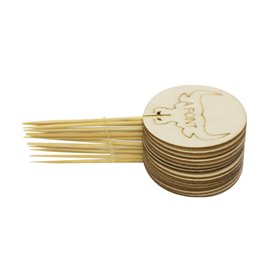 Medium Well Food Marker “A Point” 9 cm (60 Units)