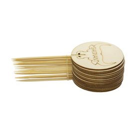 Medium Rare Food Marker “Saignant” 9 cm (60 Units)