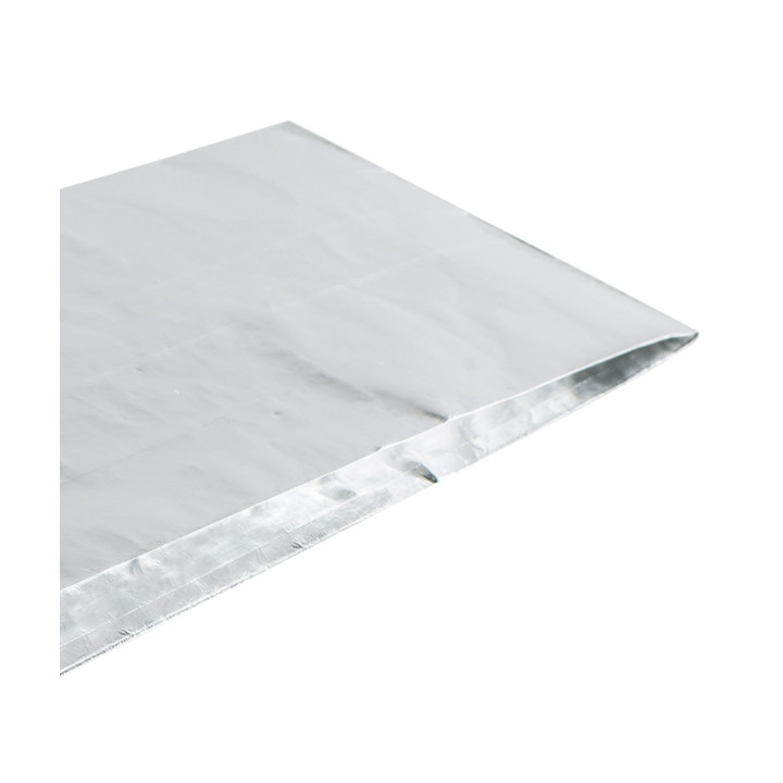 Silver Greaseproof Aluminum Foil Bag 31,5+5x10,3cm (2000 Units)