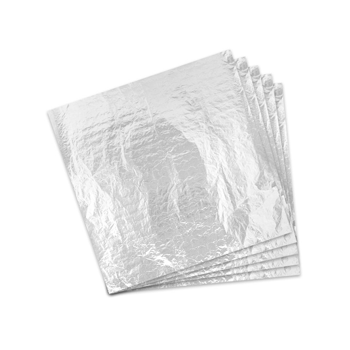 Wrap Aluminium Foil Paper 41x41cm (25 Units)