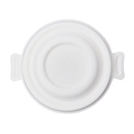 Sugarcane Lid White for Bowl 175 and 235ml (50 Units)
