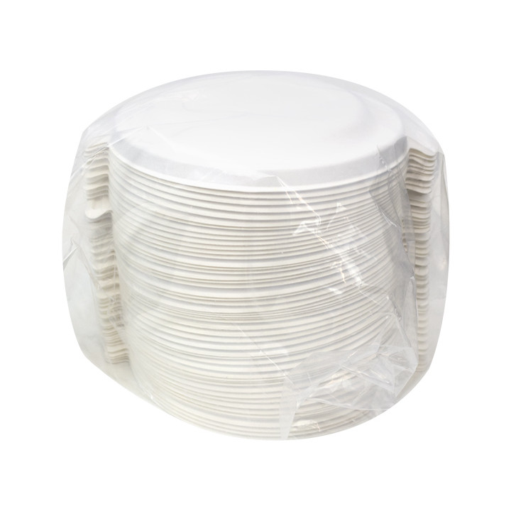 Sugarcane Lid White for Bowl 470ml (400 Units)