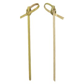 Bamboo Bow Skewer Natural 10cm (2.500 Units)  