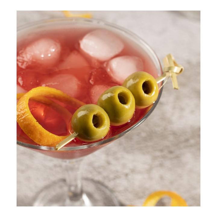 Bamboo Bow Skewer Natural 10cm (250 Units)  