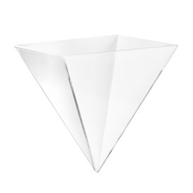 Cone Holder PS Transparent 6 Holes 40x6.5x7cm (6 Units)