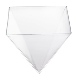 Cone Holder PS Transparent 6 Holes 40x6.5x7cm (6 Units)
