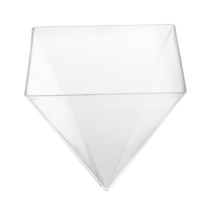 Cone Holder PS Transparent 6 Holes 40x6.5x7cm (6 Units)