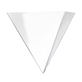 Cone Holder PS Transparent 6 Holes 40x6.5x7cm (6 Units)