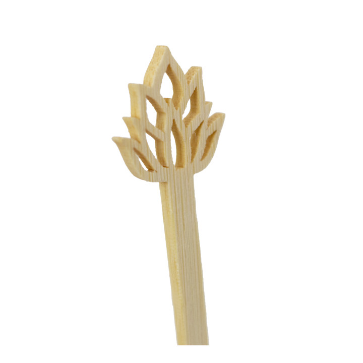 Bamboo Skewer Lotus Blossom 12cm (50 Units) 