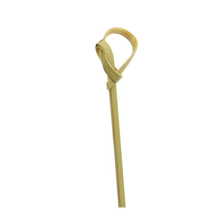Natural Bamboo Bow Skewer 18cm (100 Units)  