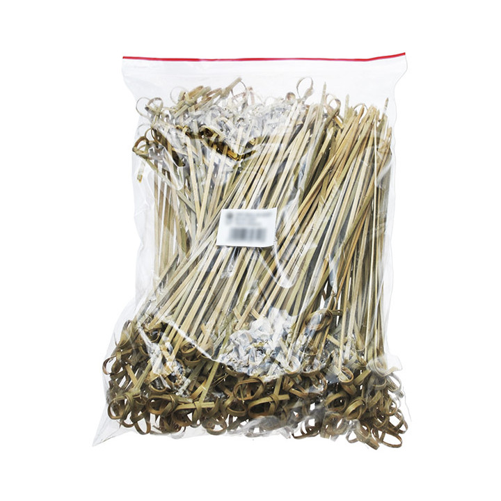 Natural Bamboo Bow Skewer 18cm (100 Units)  