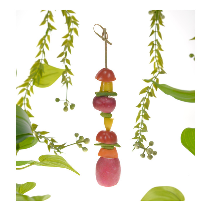 Natural Bamboo Bow Skewer 18cm (100 Units)  