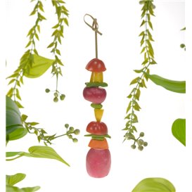 Natural Bamboo Bow Skewer 18cm (10.000 Units)  