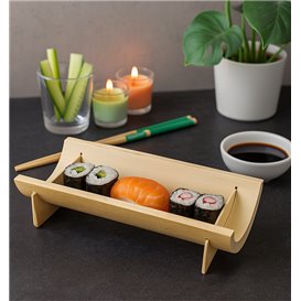 Bamboo Tray 20x10,5x4,5cm (12 Units)