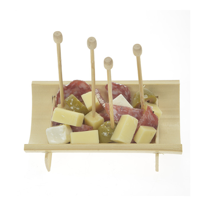 Bamboo Skewer Pearl 7cm (100 Units)