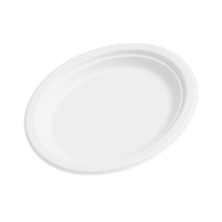 Sugarcane Tray White 26x20 cm (50 Units) 