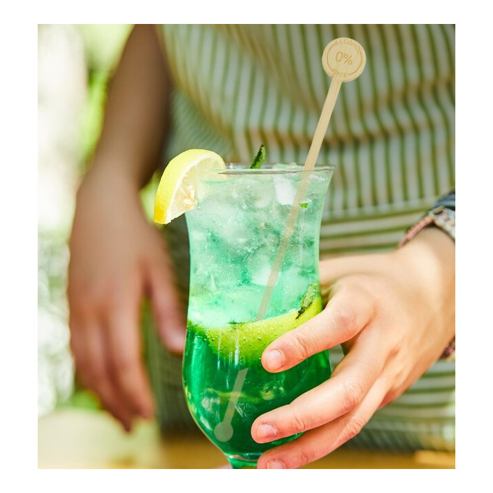 Bamboo 0% Alcohol Drink Stirrer 18cm (600 Units)
