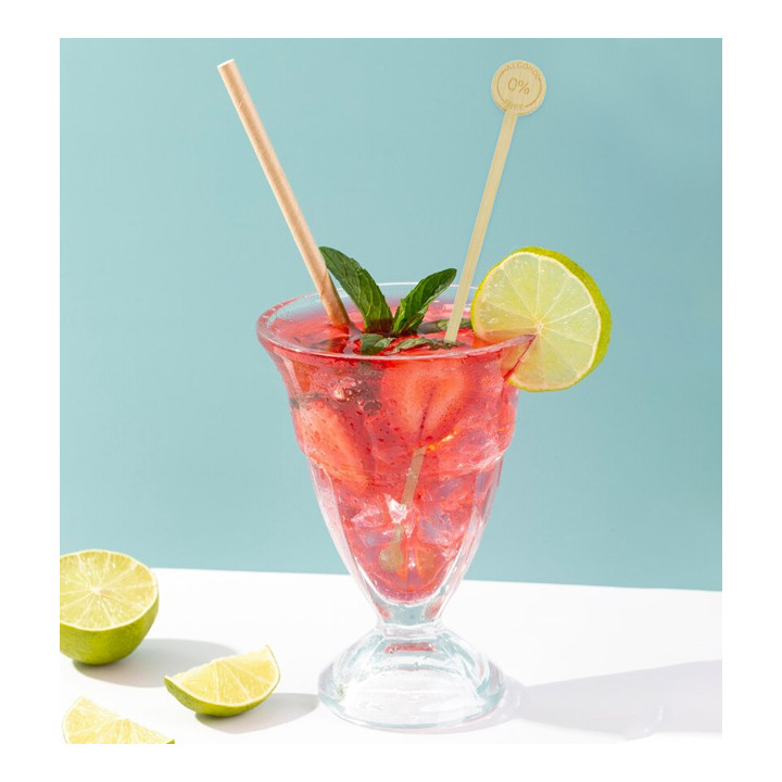 Bamboo 0% Alcohol Drink Stirrer 18cm (50 Units)