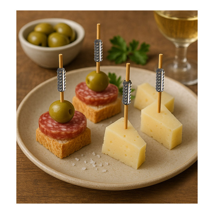 Bamboo skewer “Totem” 9cm (50 Units)