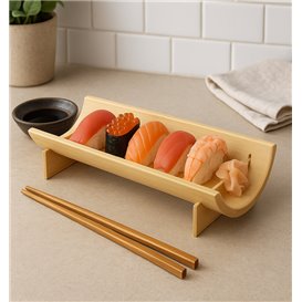 Bamboo Tray 20x10,5x4,5cm (2 Units)