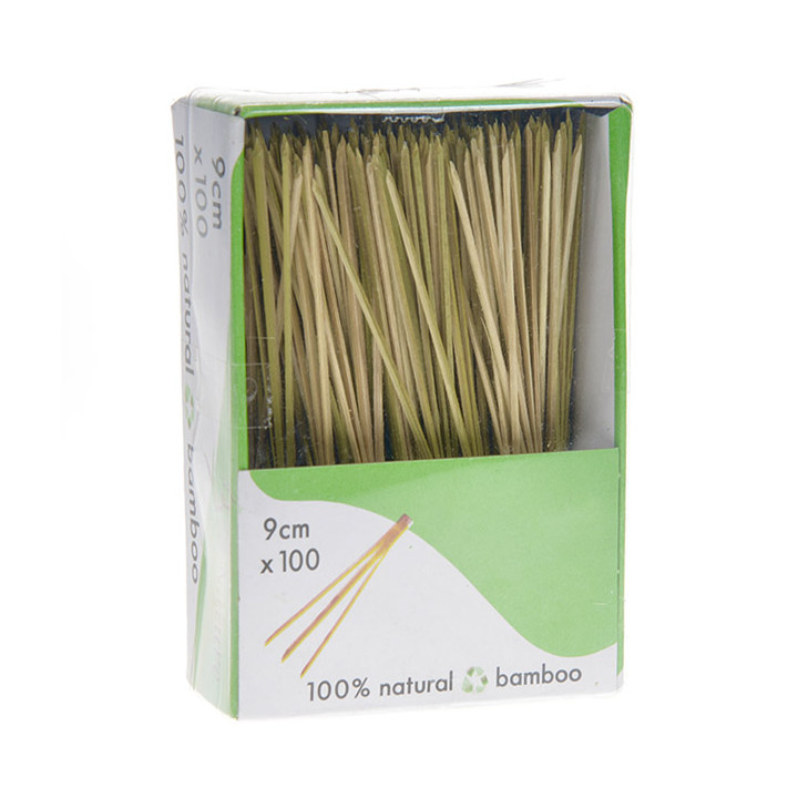 Bamboo skewer “Trident” 9cm (1200 Units)
