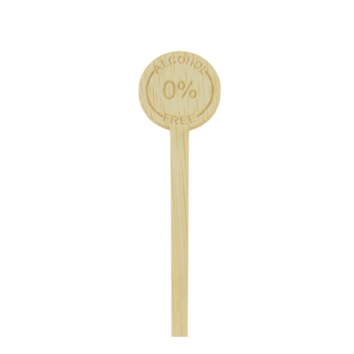 Bamboo 0% Alcohol Drink Stirrer 18cm (600 Units)