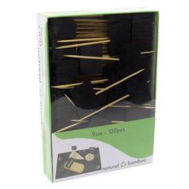 Bamboo Food Pick with Board 9cm (1.000 Units)