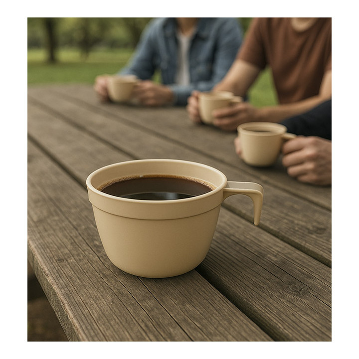 Reusable Cup PP Beige 190ml (1.000 Units)