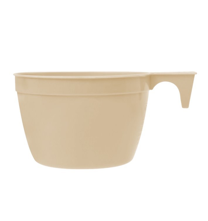 Reusable Cup PP Beige 90ml (50 Units) 