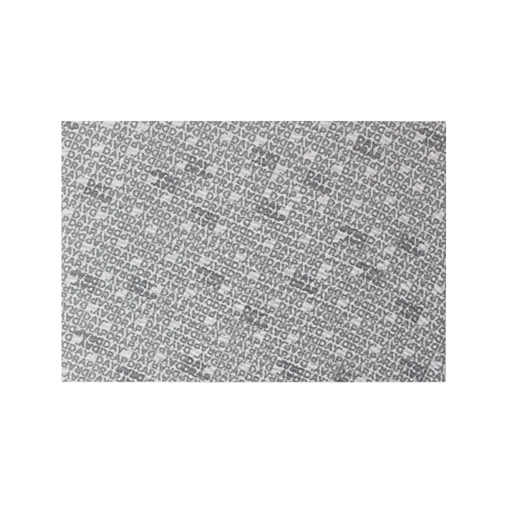 Reusable Cotton Placemat "Day Drap" Anthracite 32x45cm (72 Units)