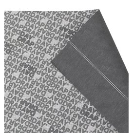 Reusable Cotton Placemat "Day Drap" Anthracite 32x45cm (72 Units)