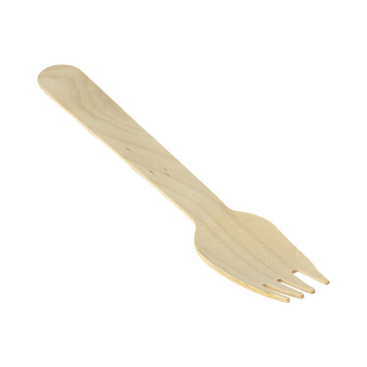 Wooden Fork Eco 16cm (1200 Units)