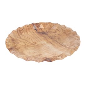 Kraft Paper Plate “Flower” Ø23cm 245g/m² (600 Units)