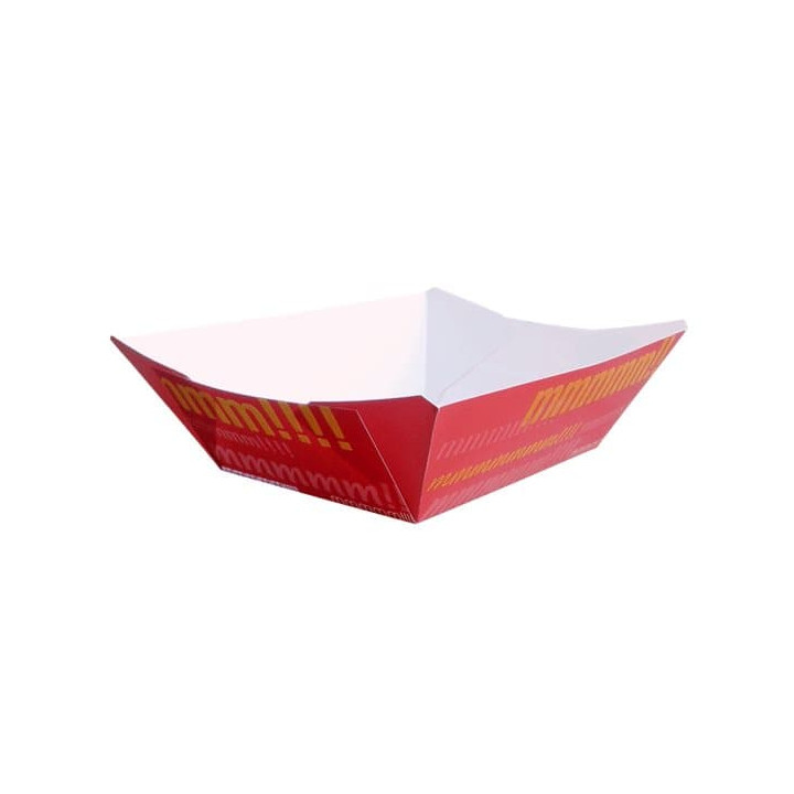 Paper Food Boat Tray 350ml 10,6x7,3x4,5cm (1000 Units)